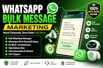do whatsapp bulk messaging and marketing without getting blocked