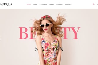 design wix pmu studio website makeup salon microblanding website