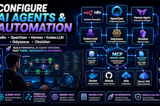 configure n8n openclaw hermes agent anything llm odysseus obsidian memory vault