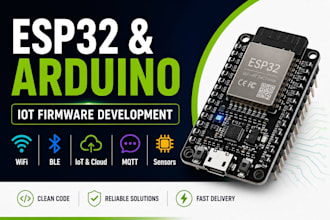 program esp32 arduino firmware for your iot project