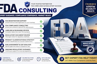 provide fda consulting and fda compliance services