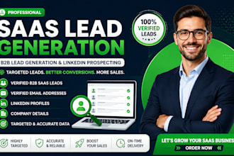 do saas lead generation, b2b lead generation and linkedin prospecting