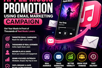 do best apple music promotion using email marketing campaign