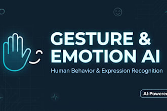 create a hand gesture and expression recognition computer vision app