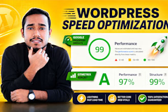 optimize wordpress speed fix core web vitals and up google pagespeed or gtmetrix