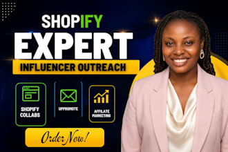 setup shopify collabs affiliate program uppromote goaffpro influencer outreach