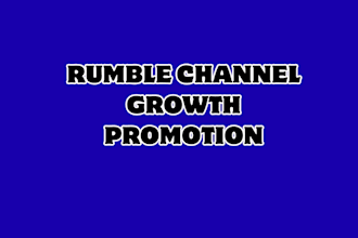 organically rumble video promotion