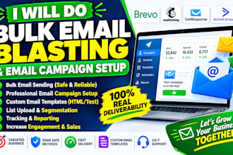do bulk email blast, email marketing and email campaign marketing
