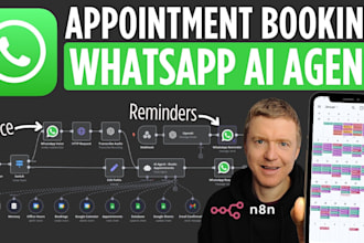 build an ai whatsapp bot to automate appointment bookings