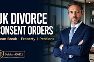 draft UK divorce financial consent order and d81 form form fp1 divorce drafting