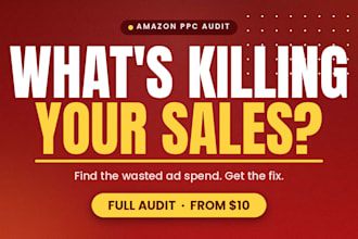 audit your amazon PPC campaigns and find your wasted ad spend