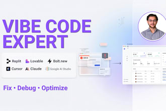 fix debug cleanup your replit lovable bolt and google ai studio vibe coded apps