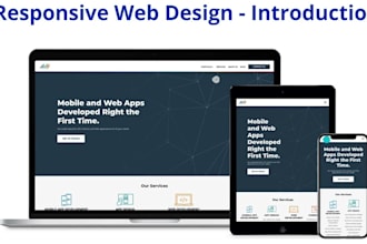 build a responsive web application, website, and integrate skype meeting feature