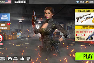 develop unity multiplayer mobile game pvp game 2d p2e game