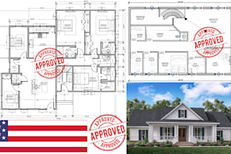 draw house plans, floor plans and architectural blueprints