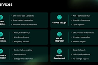 develop a modern responsive website using react node