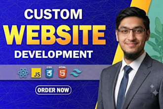 design and develop a fast, fully custom coded website for your business
