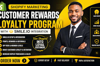 create shopify marketing customer rewards loyalty program smile io integration