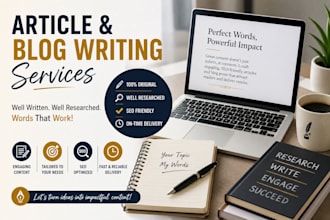 write blogs and articles efficiently