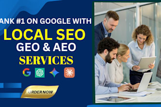 do monthly website local on page SEO, aeo, GEO backlinks building for ai search