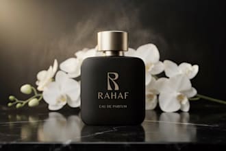design a luxury perfume logo