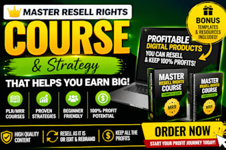 promote your master resell right course and generate passive income