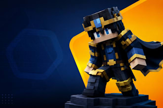 create 3d model minecraft and animations in blockbench