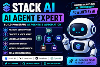 build stack ai ai agent chatbot workflow automation langchain voiceflow