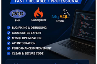fix PHP, codeigniter and mysql bugs