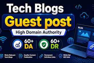 do tech link building with tech guest post