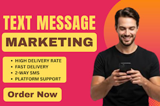 send bulk sms marketing, text message campaign, bulk email blast and sms blast