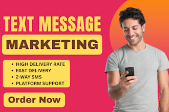send bulk sms marketing, text message campaign, bulk email blast and sms blast