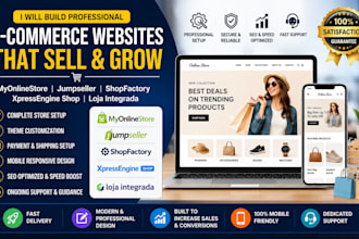 myonlinestore jumpselle shopfactory xpressengine shop loja integrada website
