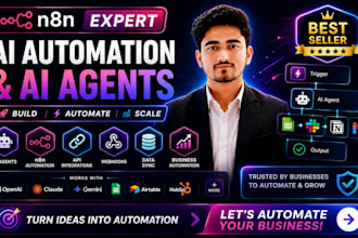 build n8n automation workflow and ai automation