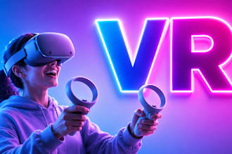 develop a VR app or VR game in unity3d for meta quest and PC