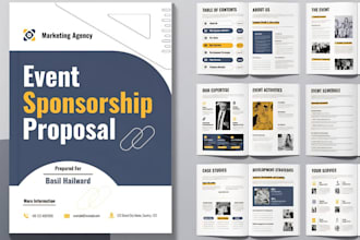 design editable canva sponsorship pitch decks and brand proposal kits