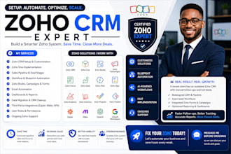 setup zoho CRM zoho automation zoho books zoho forms zoho creator zoho campaign