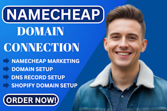 connect namecheap domain to shopify, wix, squarespace namecheap dnc record