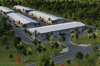 remodel 3d warehouse space design, factory layout, distribution center, facility