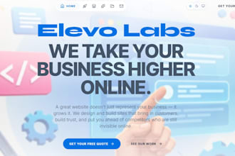 create a custom website and dashboard for your business