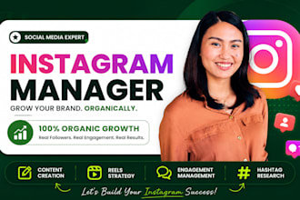 be your instagram marketing manager promote your instagram page
