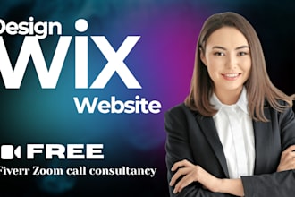 design modern wix website, redesign wix website, wix ecommerce website