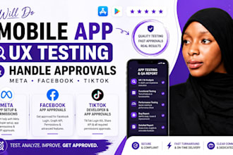 do ios android app review, get meta, fb, ig, wa, and app  approvals permission