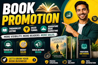 do book promotion, thebooklist sales funnel, adventure, history book marketing