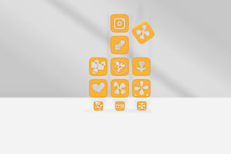 design custom social media icons and highlights kit