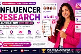 do influencer marketing influencer research and influencer outreach
