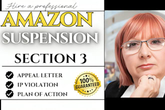 write amazon suspension appeal letter for account reinstatement section 3 poa