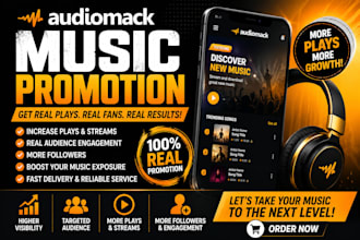 create a meta ads campain for audiomack music to go viral