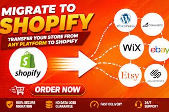 migrate to shopify wix godaddy wocommerce to wordpress transfer to new hosting