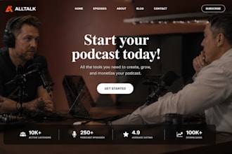 design wix episode showcase website wix podcast website episode website